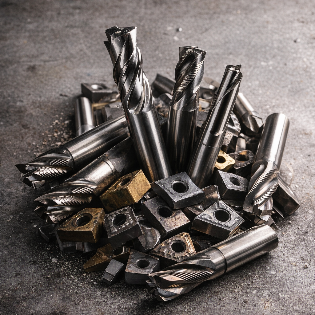 Hartmetall Werkzeuge Premium Bild